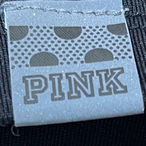 PINK Ultimate Cropped Black Leggins Size S/P - Picture 5 of 8